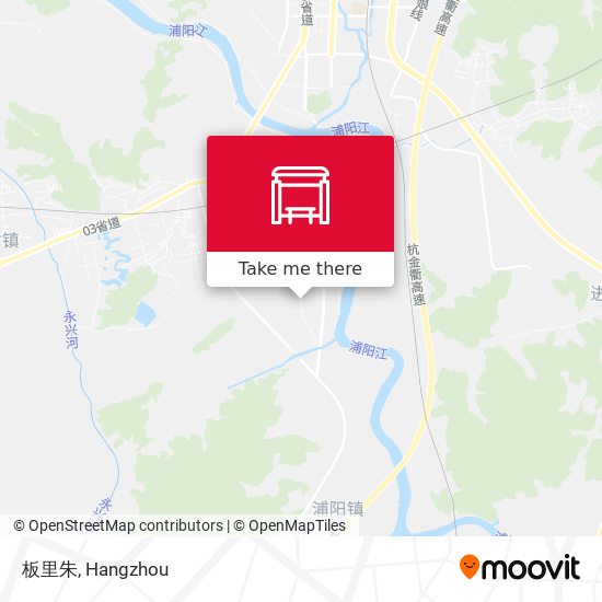 板里朱 map