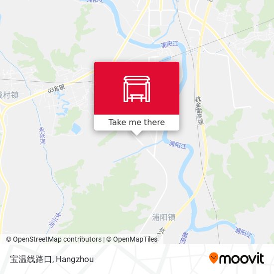 宝温线路口 map