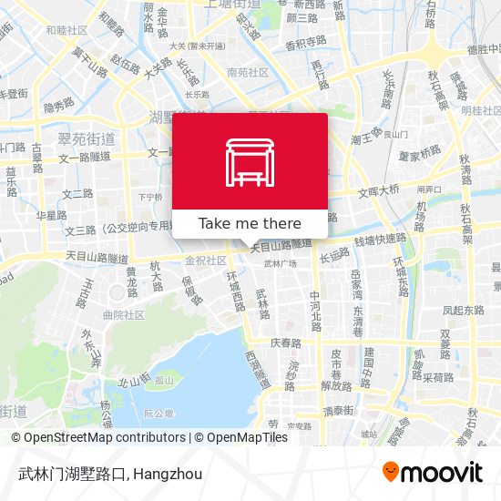 武林门湖墅路口 map