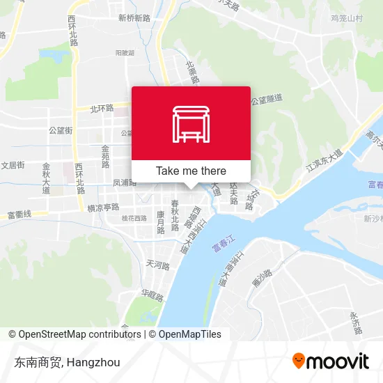 东南商贸 map