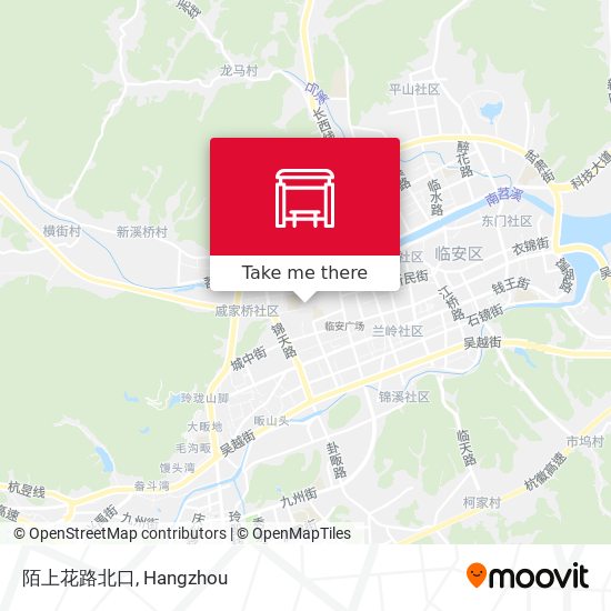 陌上花路北口 map