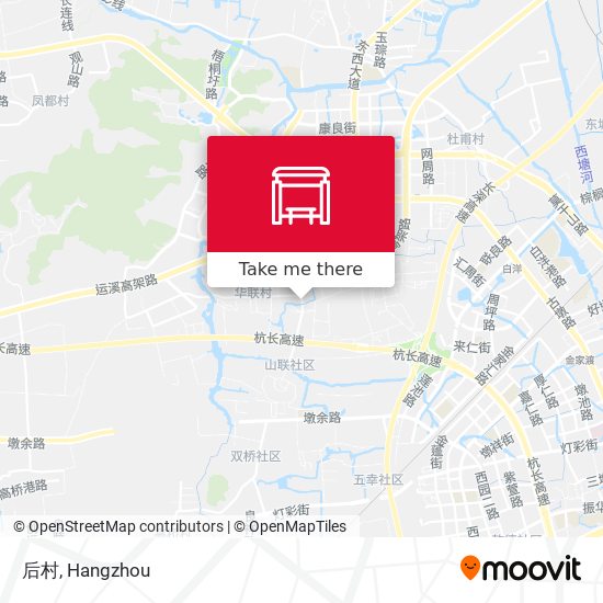 后村 map
