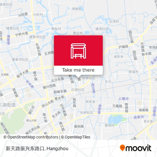 新天路振兴东路口 map