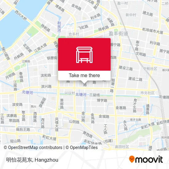 明怡花苑东 map