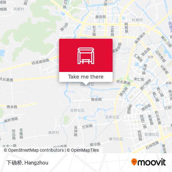 下确桥 map