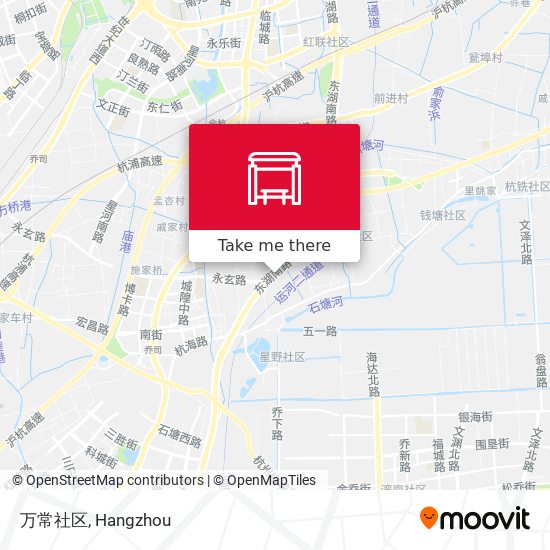 万常社区 map