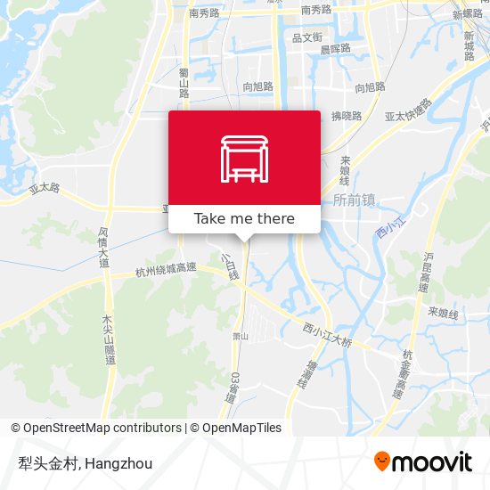 犁头金村 map