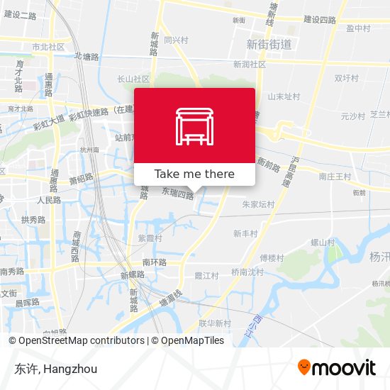 东许 map