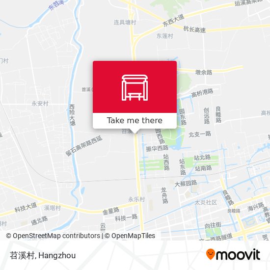 苕溪村 map
