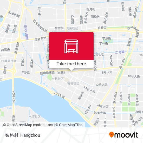 智格村 map