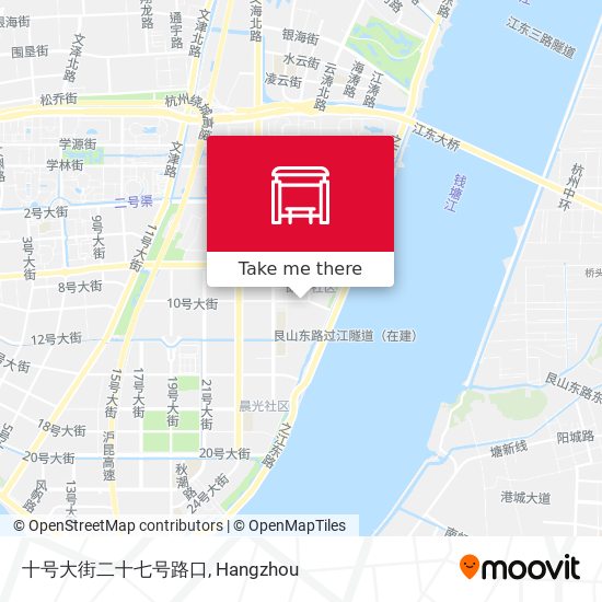 十号大街二十七号路口 map