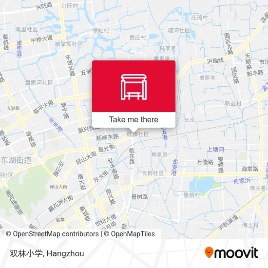 双林小学 map