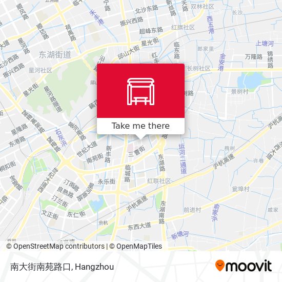 南大街南苑路口 map