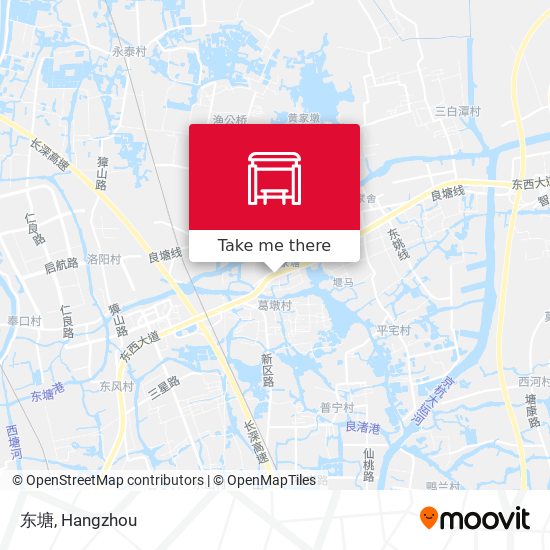 东塘 map