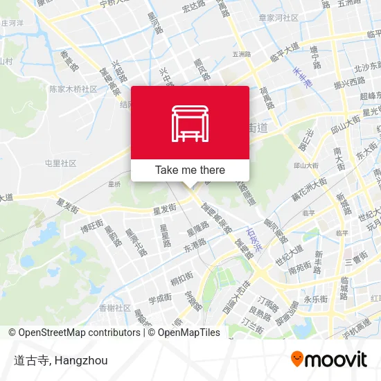 道古寺 map