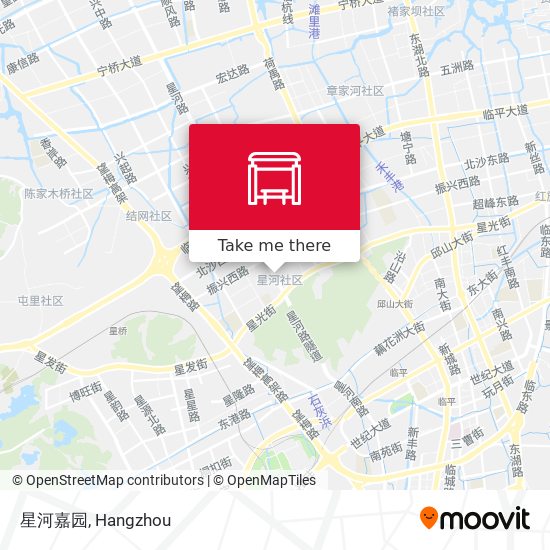 星河嘉园 map