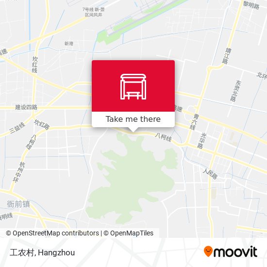 工农村 map