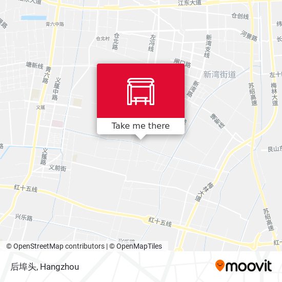 后埠头 map