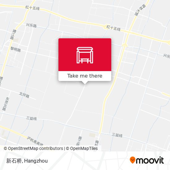 新石桥 map