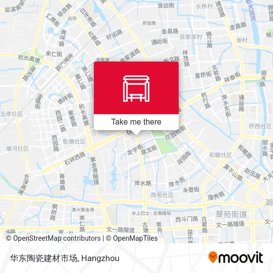 华东陶瓷建材市场 map