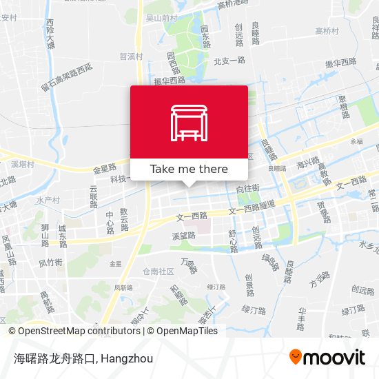 海曙路龙舟路口 map