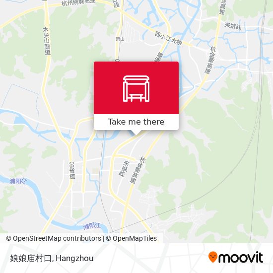娘娘庙村口 map
