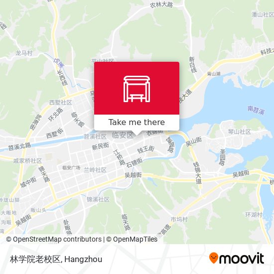 林学院老校区 map