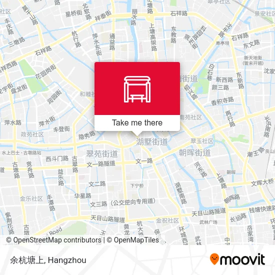 余杭塘上 map