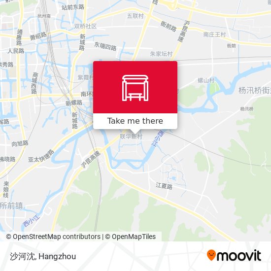 沙河沈 map