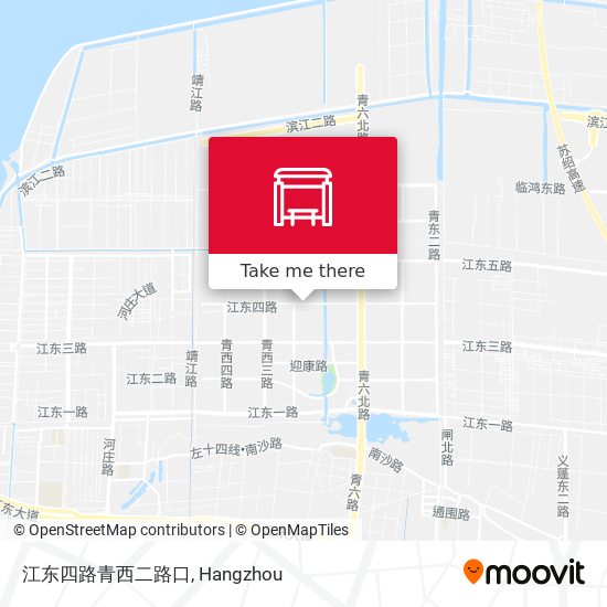 江东四路青西二路口 map