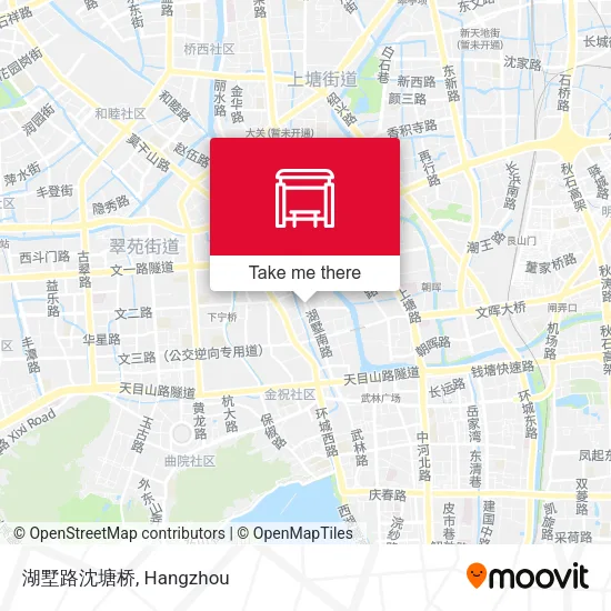 湖墅路沈塘桥 map