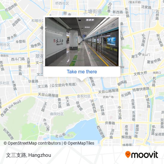 文三支路 map