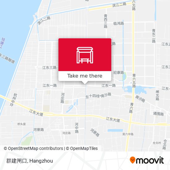 群建闸口 map