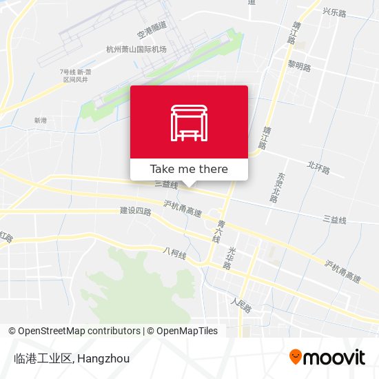 临港工业区 map