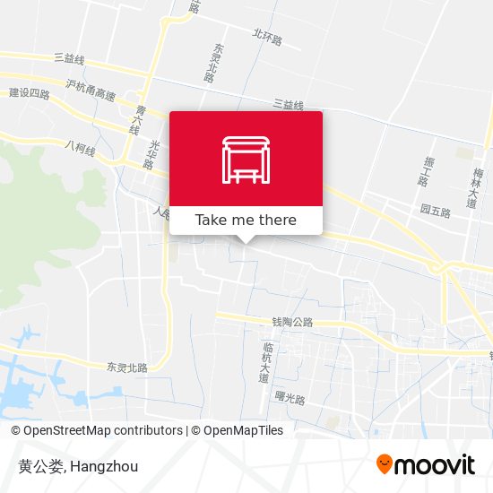 黄公娄 map