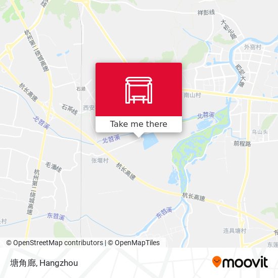 塘角廊 map