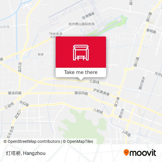 灯塔桥 map