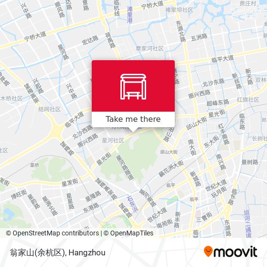 翁家山(余杭区) map