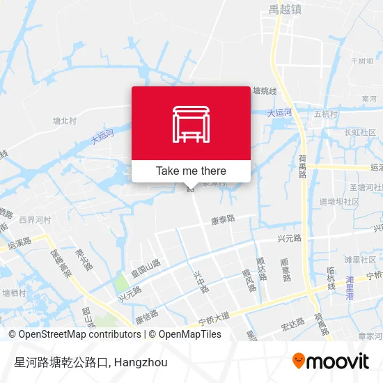 星河路塘乾公路口 map
