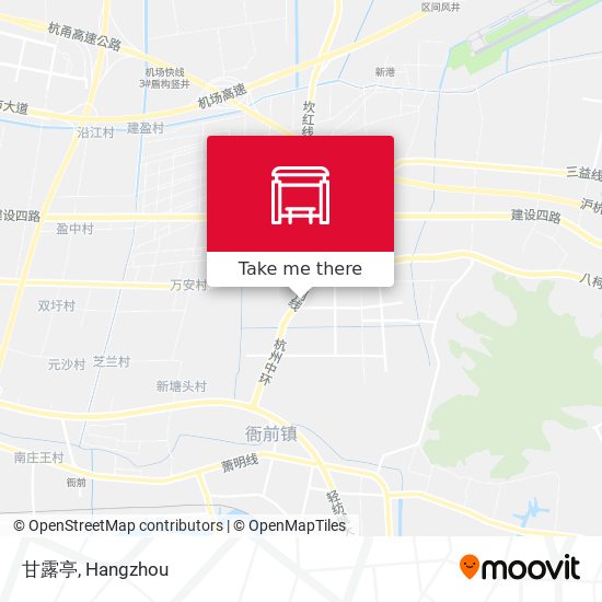 甘露亭 map