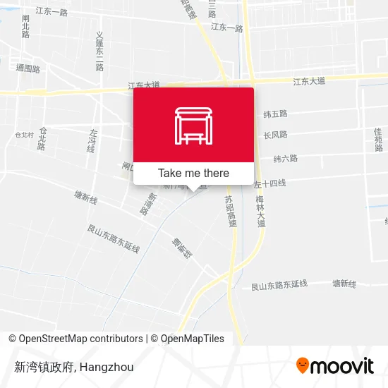 新湾镇政府 map