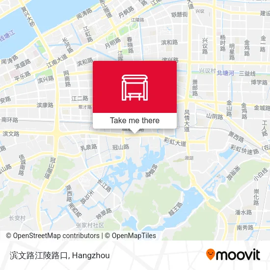 滨文路江陵路口 map