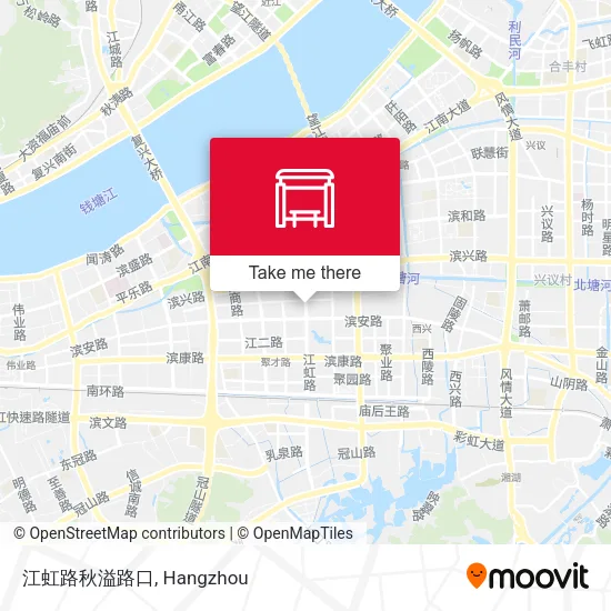 江虹路秋溢路口 map