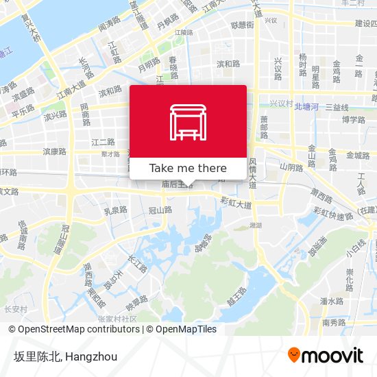 坂里陈北 map