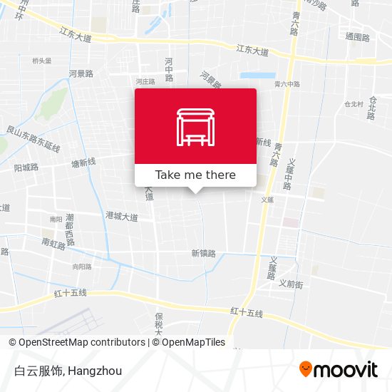 白云服饰 map
