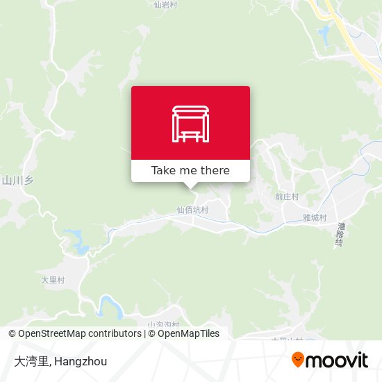 大湾里 map