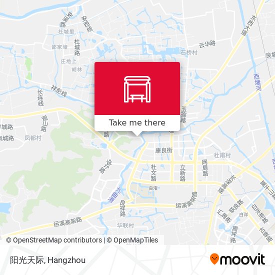 阳光天际 map