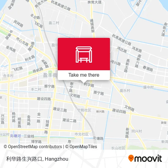 利华路生兴路口 map