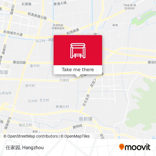 任家园 map