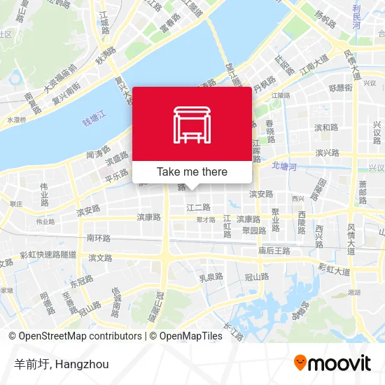 羊前圩 map